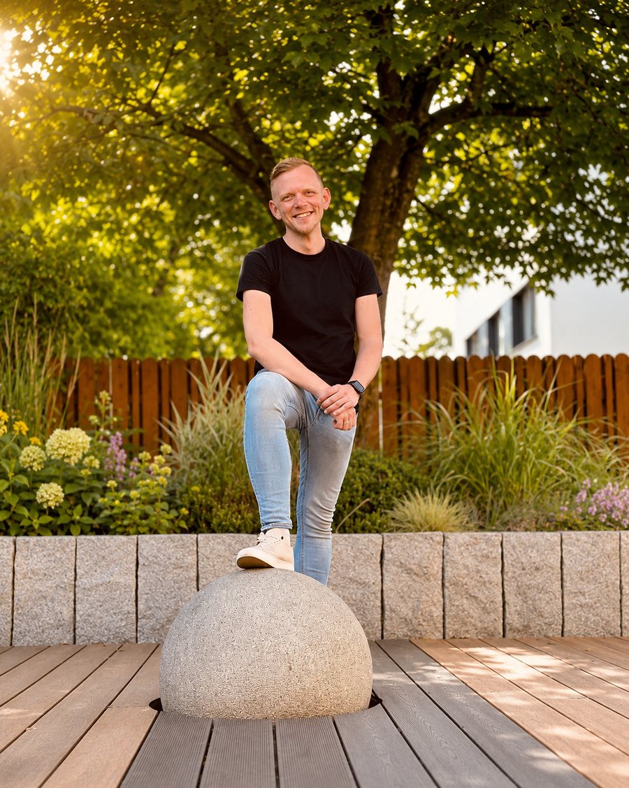 André Schreiber von der AS Design-Werkstatt in Bergkamen